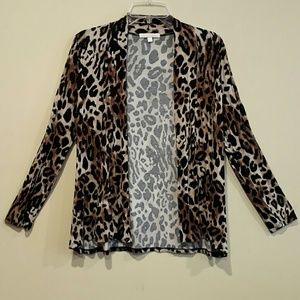 Leopard Print Cardigan